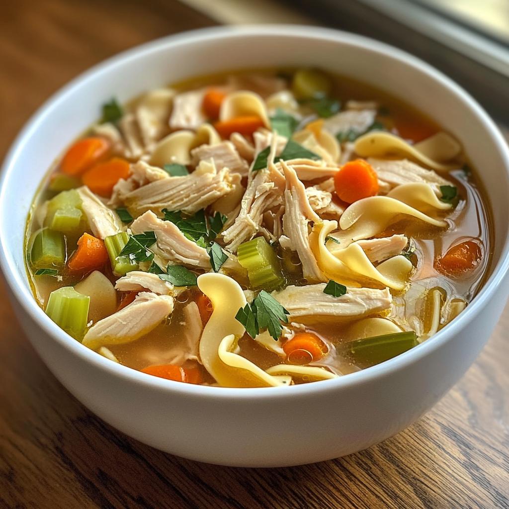 canned chicken noodle soup upgrade
