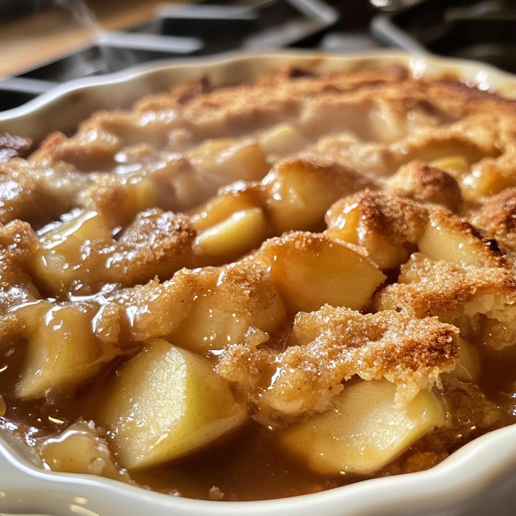 caramel apple cobbler recipe