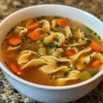 chicken less noodle soup