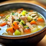 chicken no noodle soup
