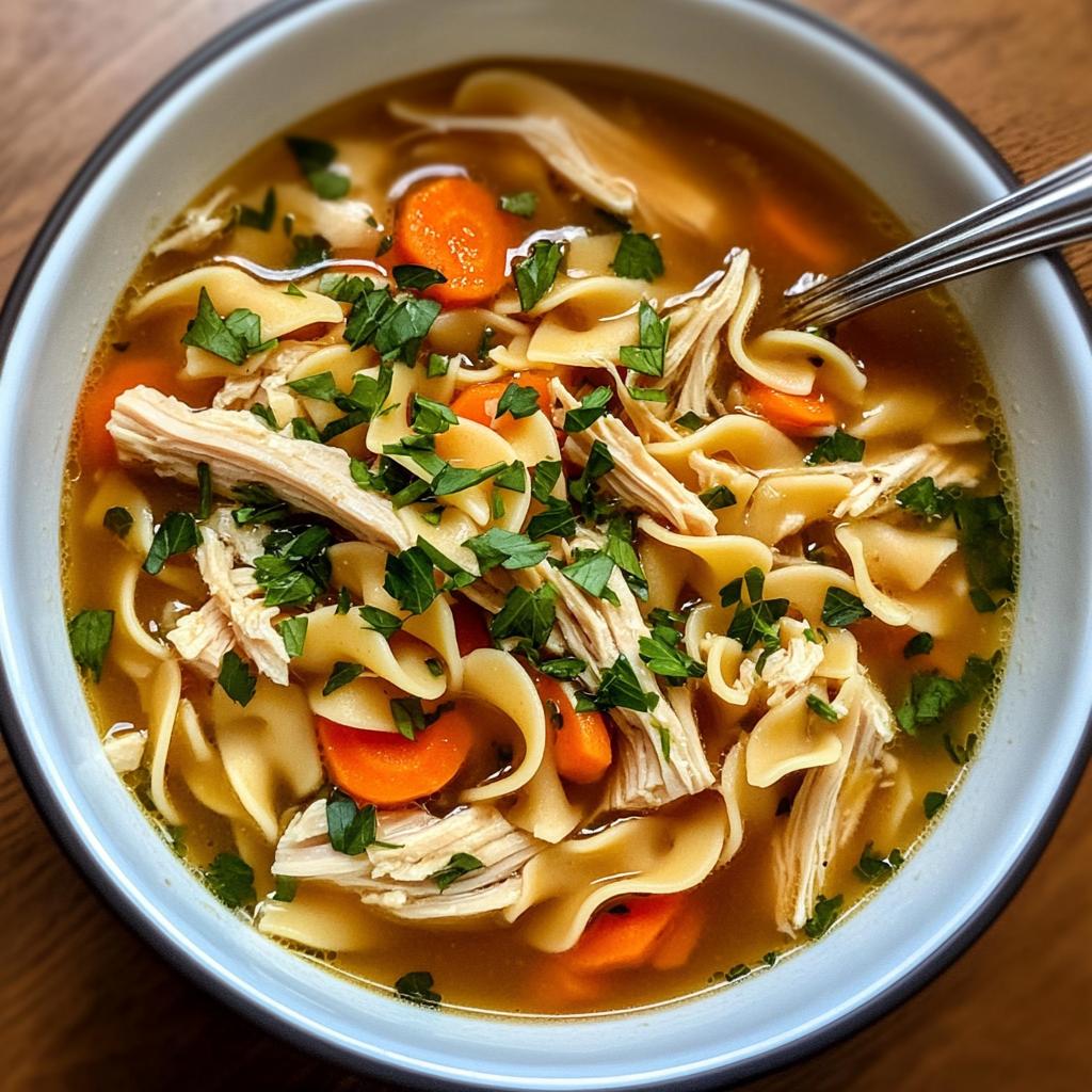 chicken noodle soup aesthetic - detail 1