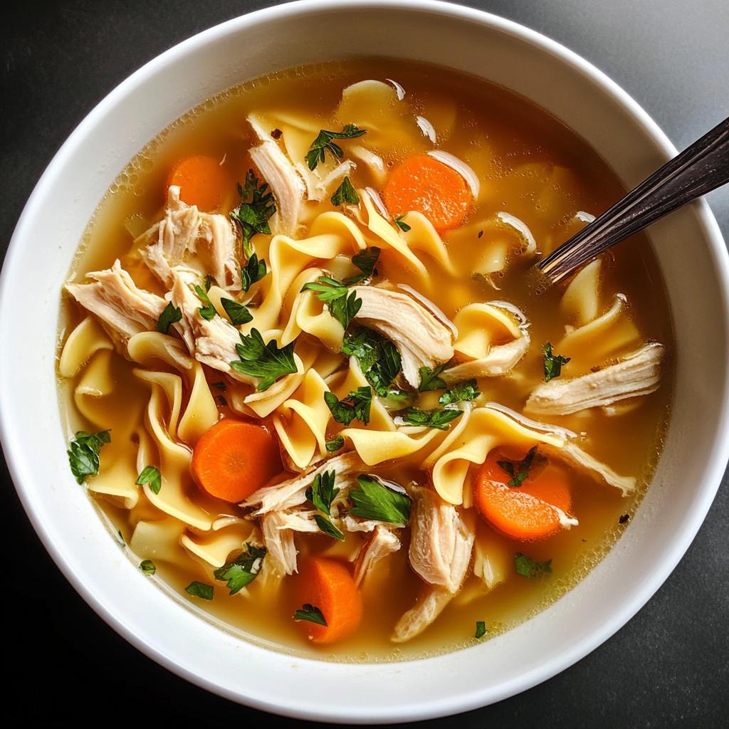 chicken noodle soup aesthetic