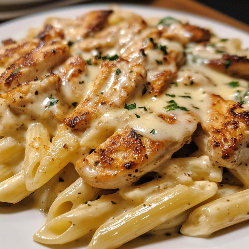 creamy cajun chicken pasta with parmesan garlic and mozzarella