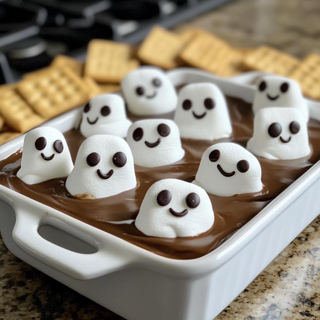 ghost smores dip recipe