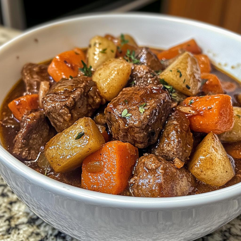 home made beef stew