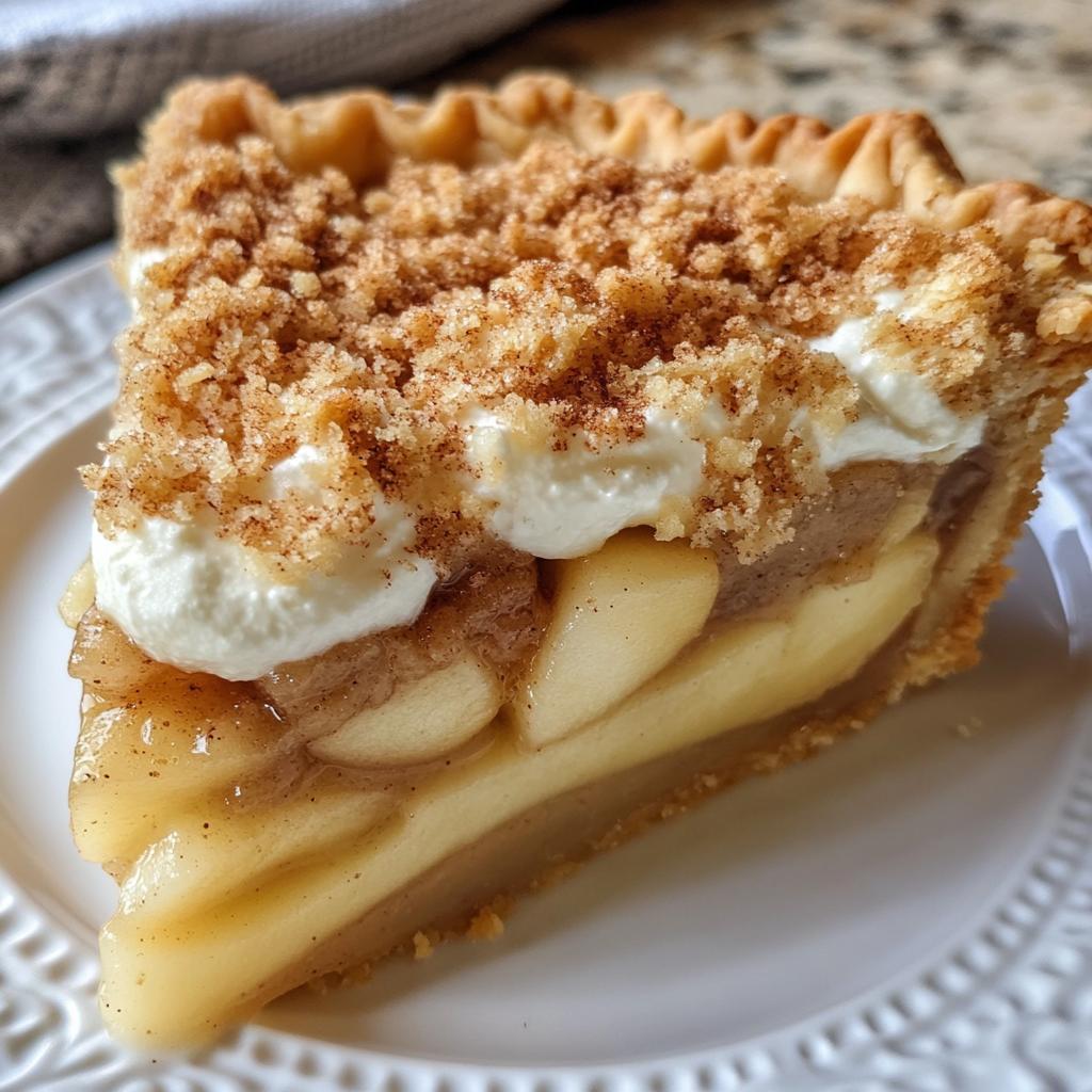 sour cream apple pie with streusel topping recipe