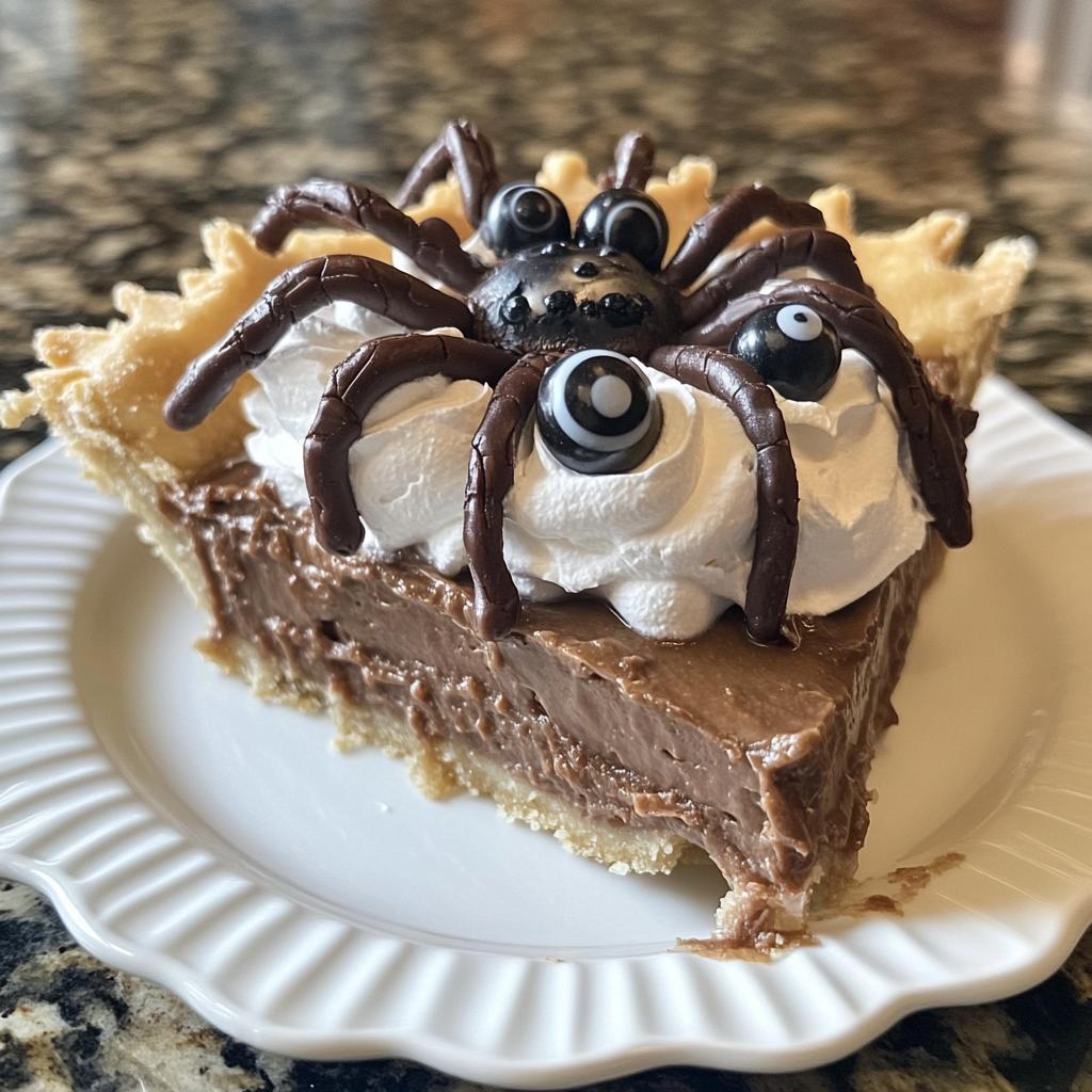 spider pie for halloween recipe