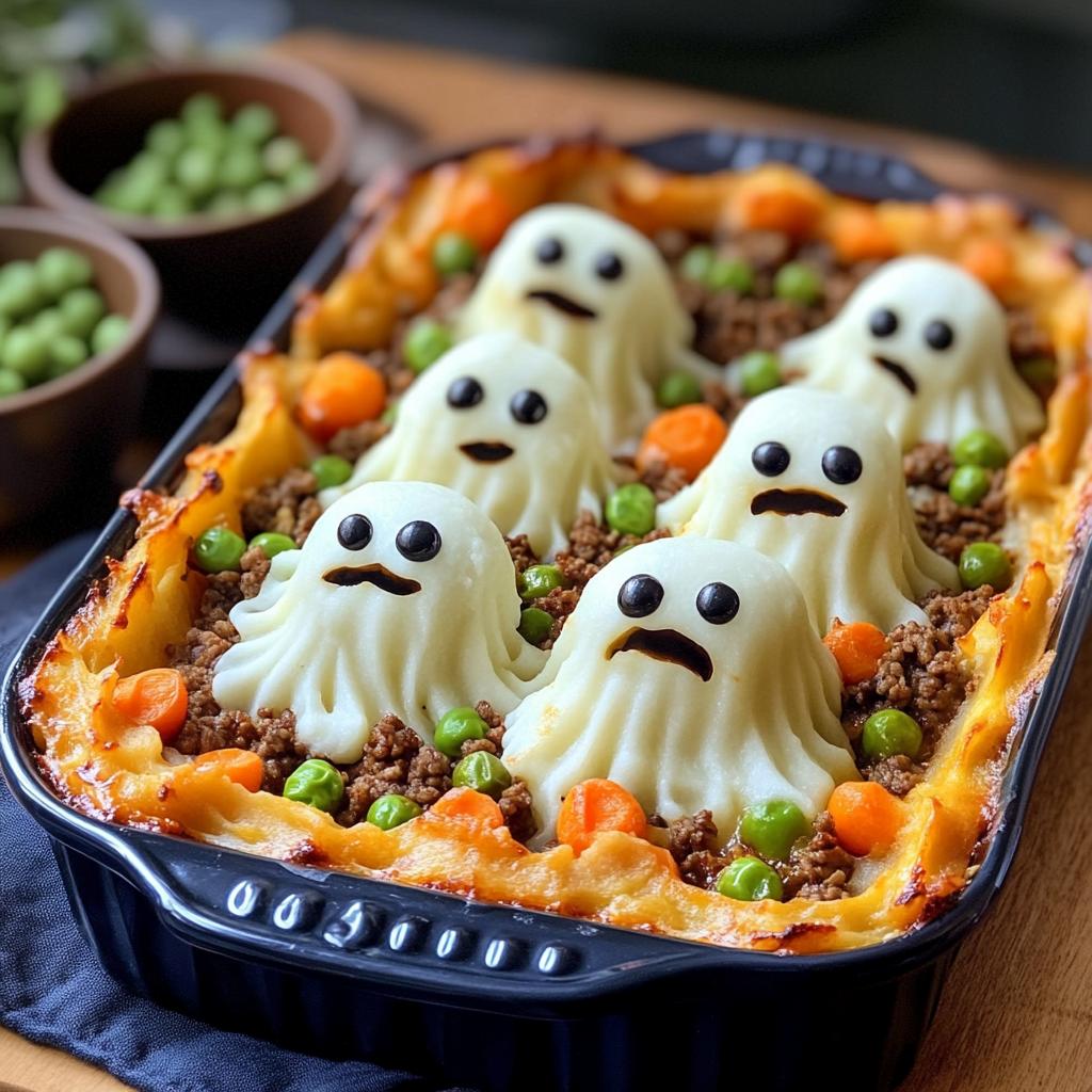 spooky ghost shepherds pie recipe