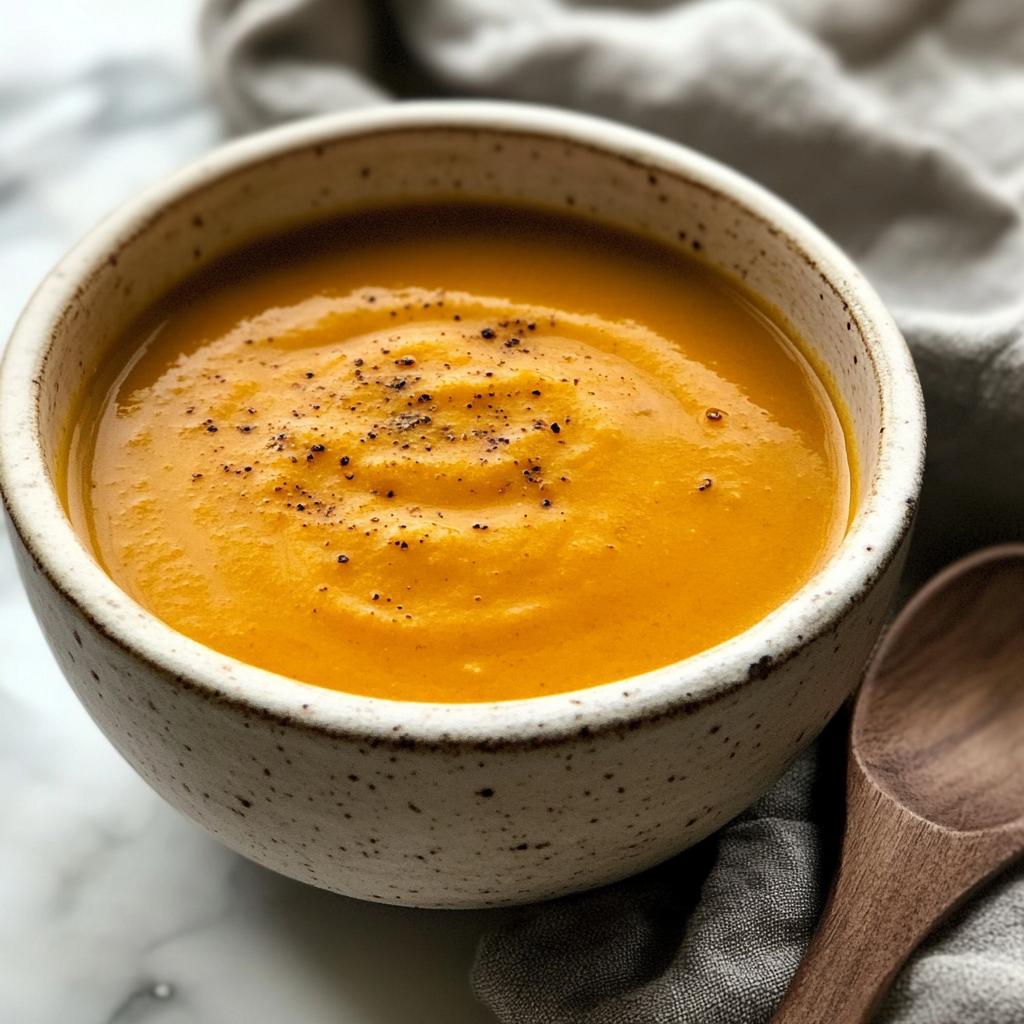 spooky halloween carrot soup recipe