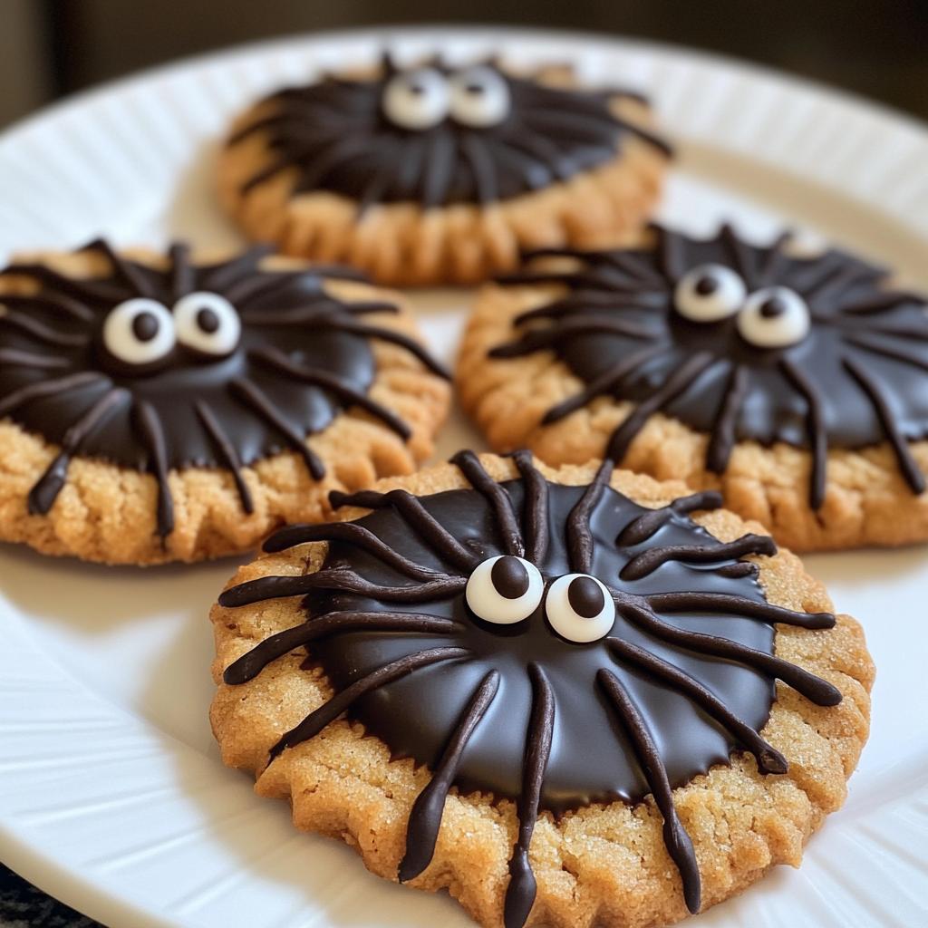 spooky spider cookies recipe