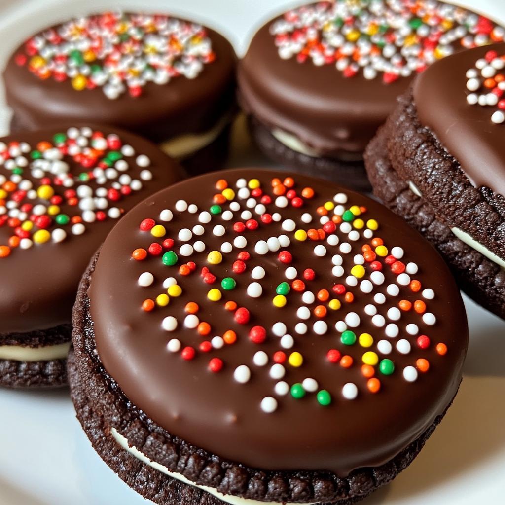 thanksgiving chocolate covered oreos