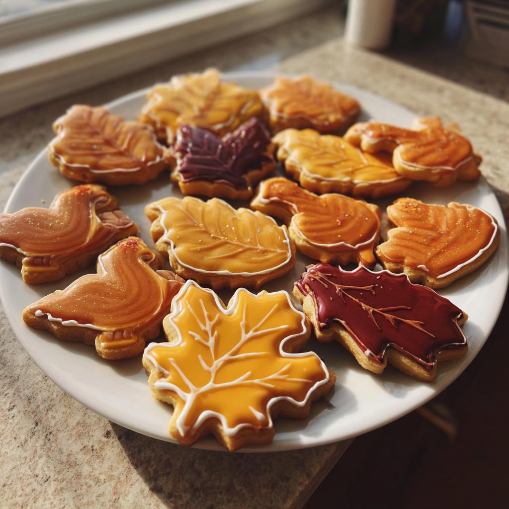thanksgiving cookies royal icing