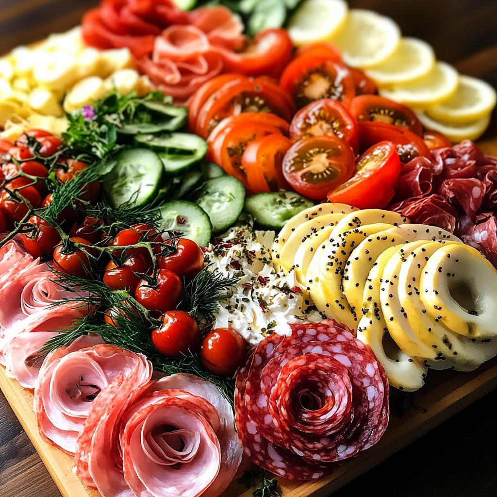 bagel charcuterie board