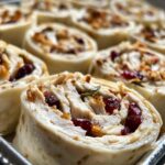 chicken cranberry pinwheels