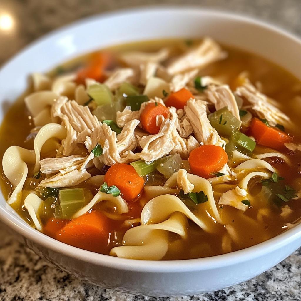 chicken noodle soup elbow noodles