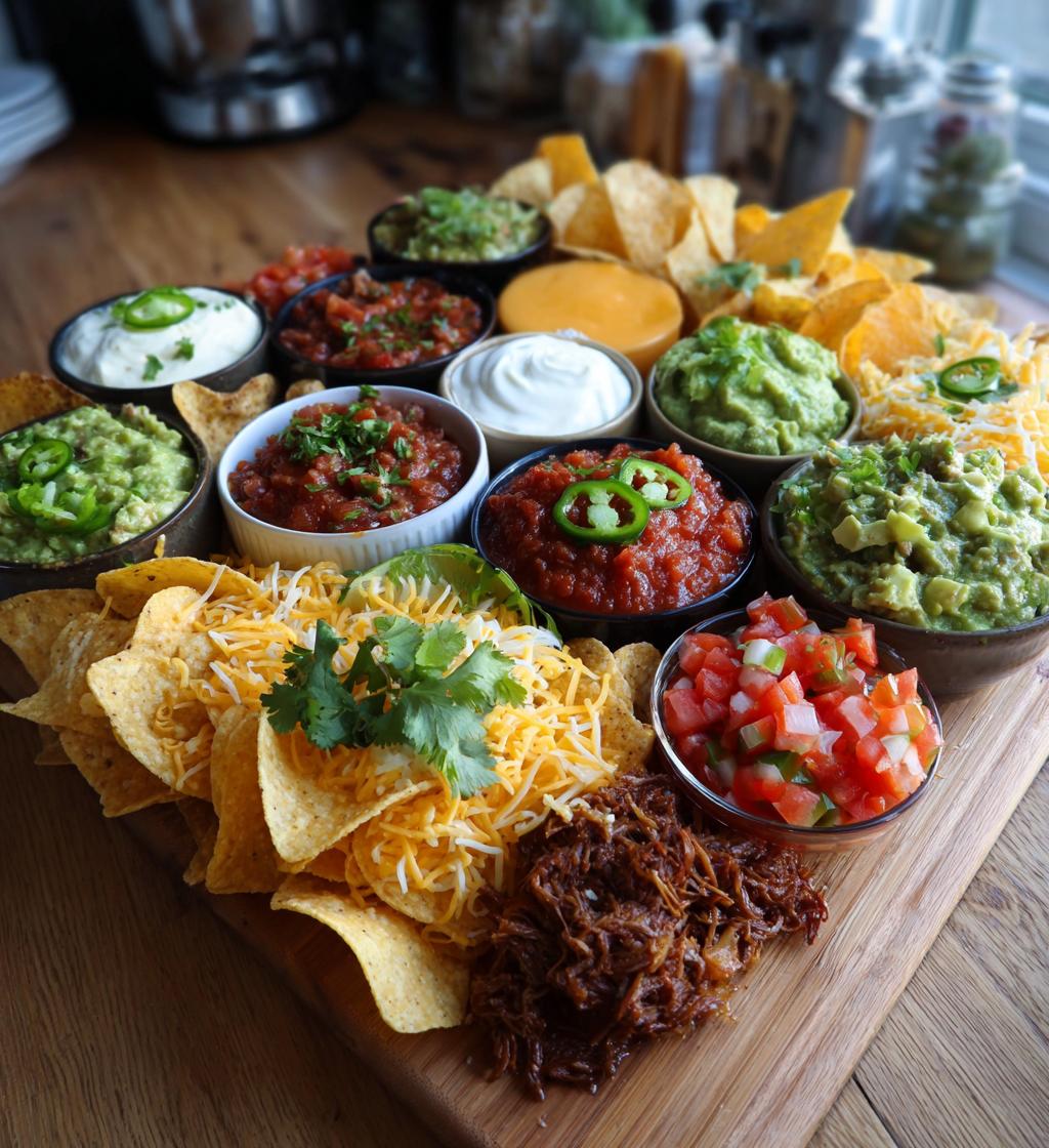 chips and dip charcuterie board
