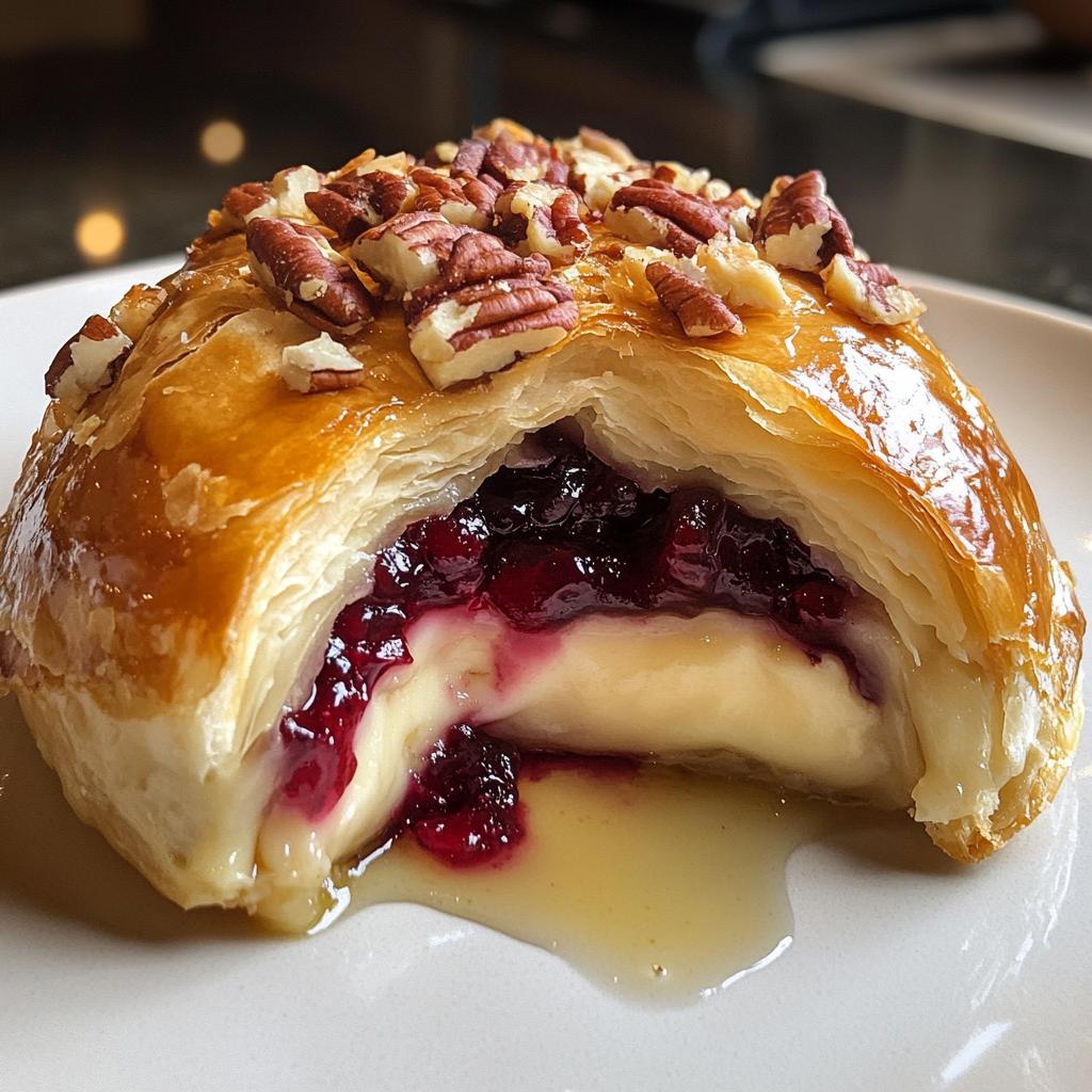 christmas baked brie