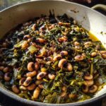 black-eyed peas and greens recipe