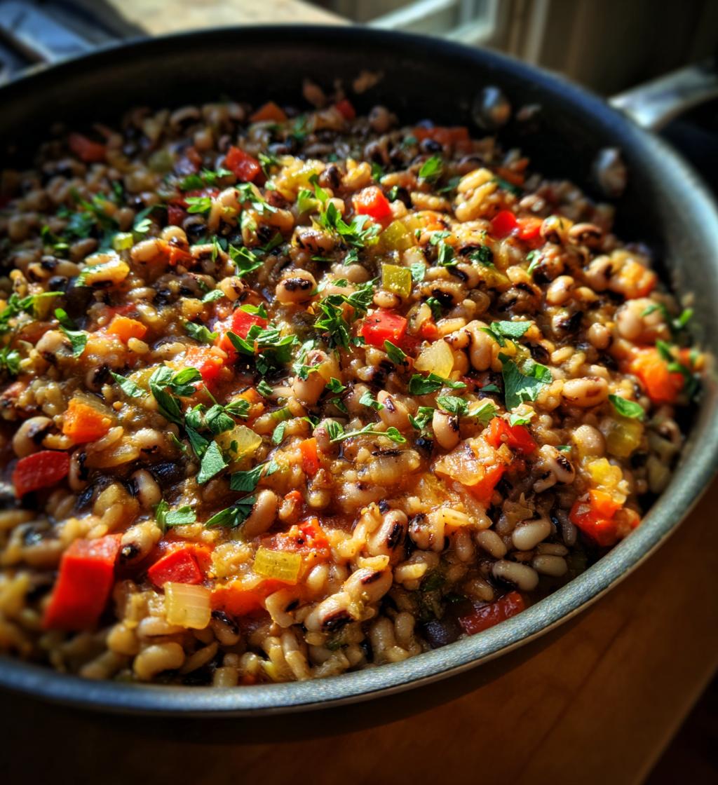 black eyed peas and rice recipe vegan