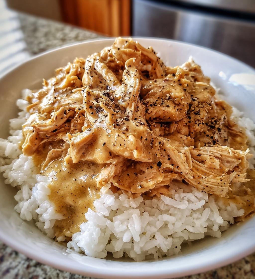 chicken gravy crockpot recipes easy