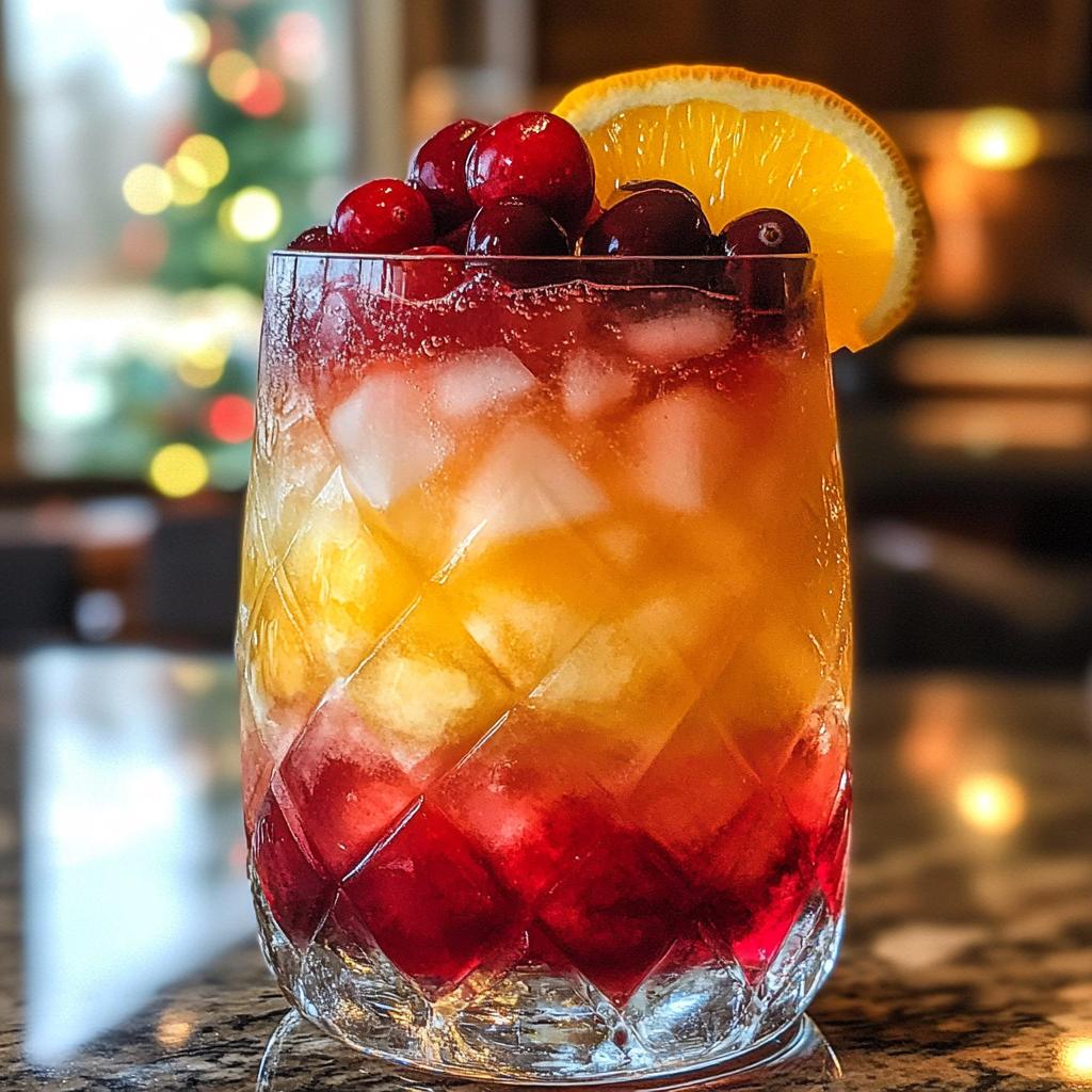 christmas bulb drink