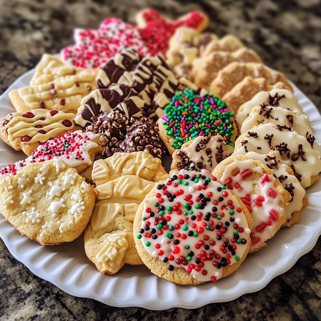 christmas cookie platter ideas