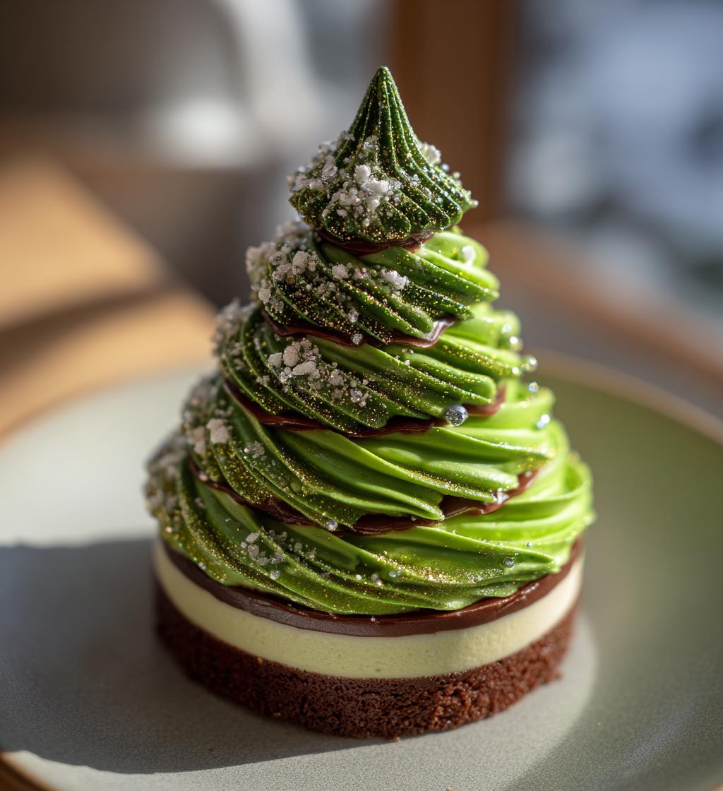 christmas tree dessert