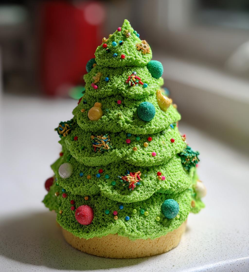 christmas tree desserts