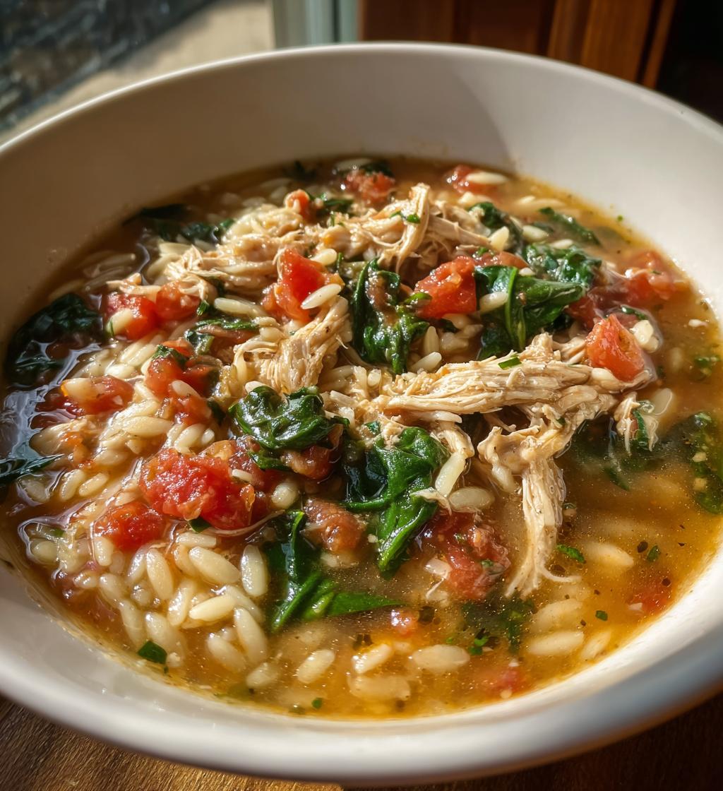 crockpot chicken orzo recipes
