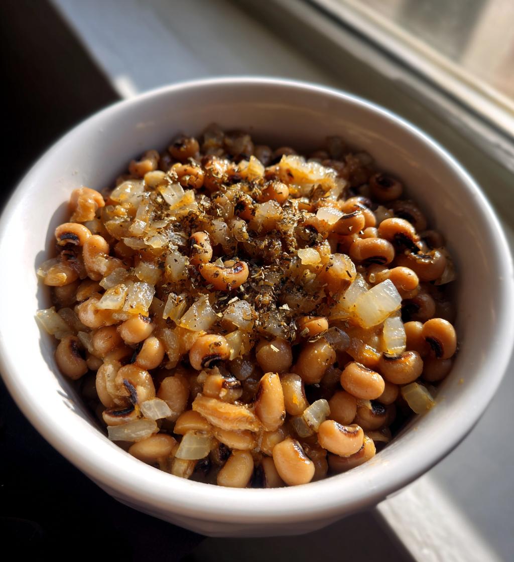 dried black eyed peas recipe