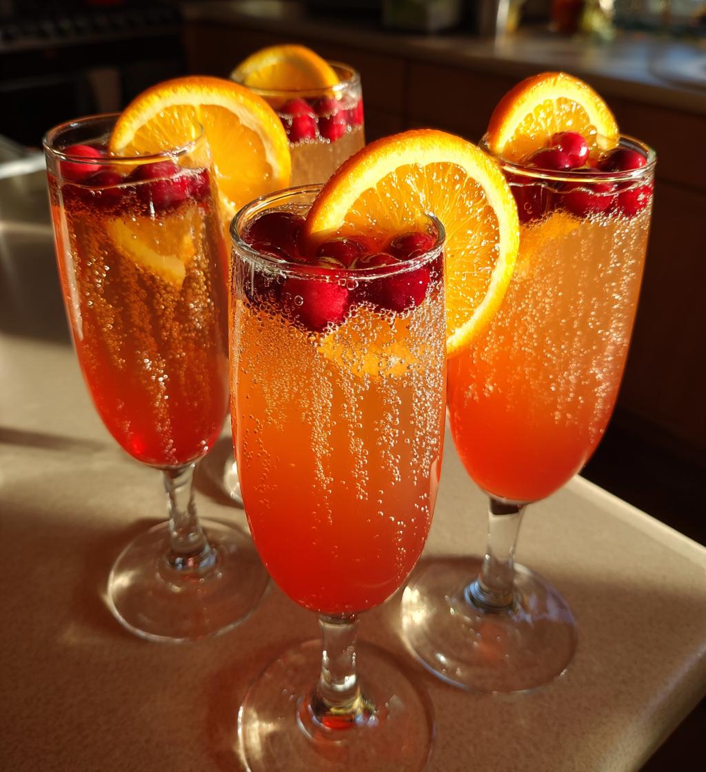 new years champagne cocktails