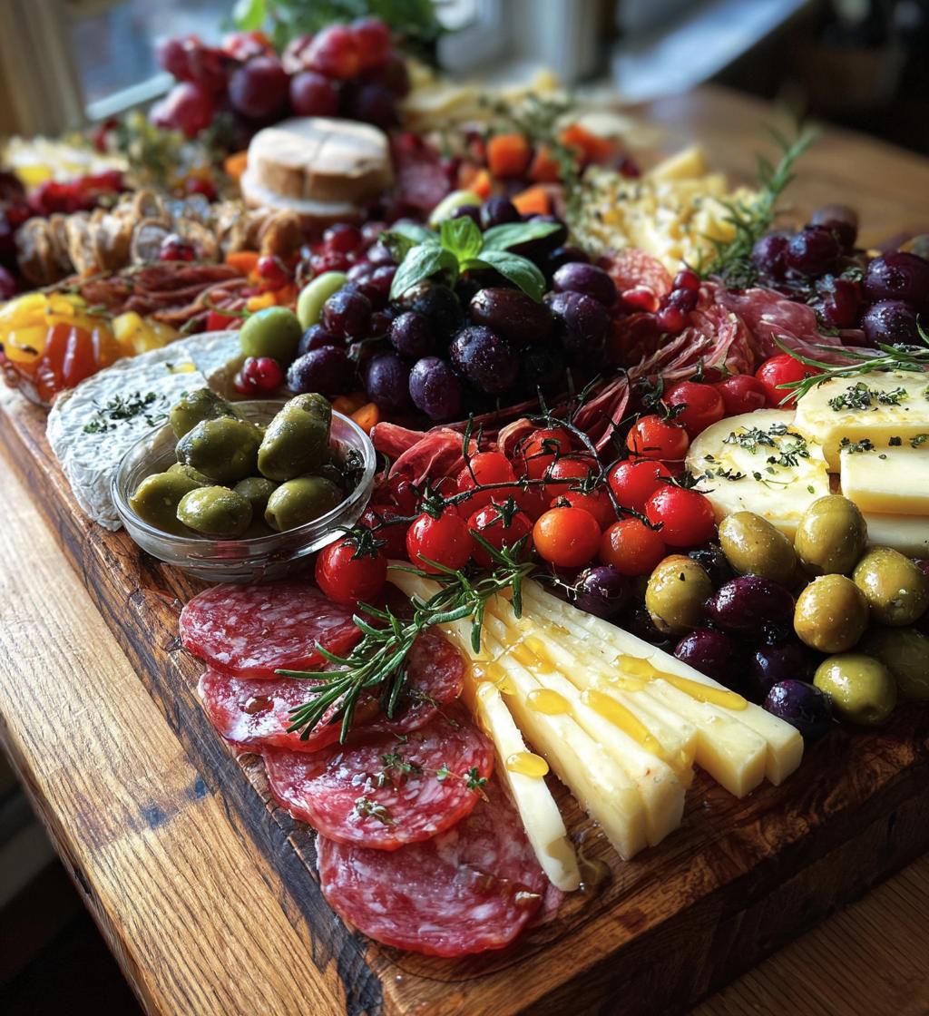 new years charcuterie board