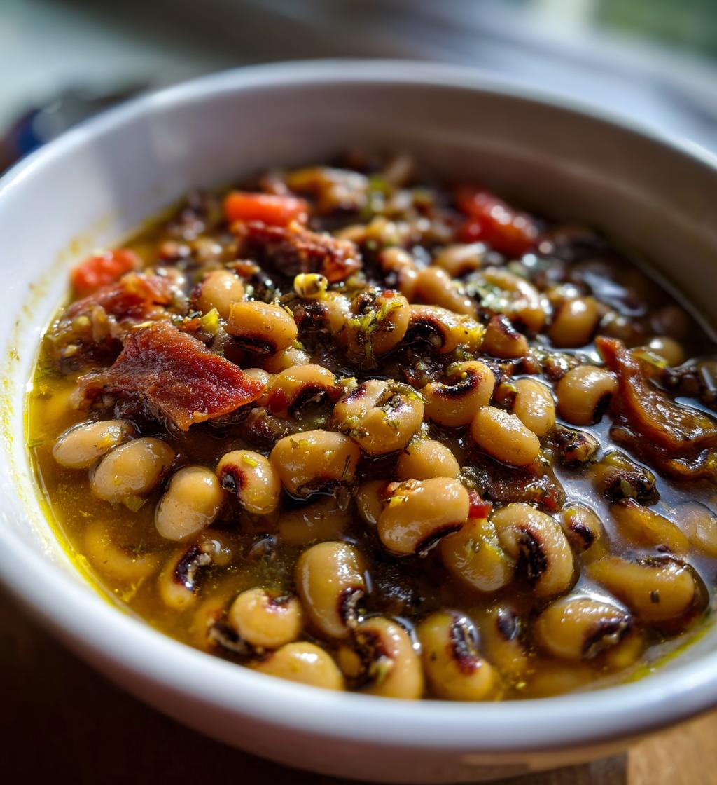 southern black eyed peas recipe